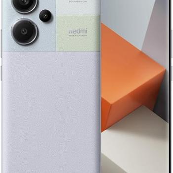 Xiaomi Redmi Note 13 PRO+ Plus 5G + 4G LTE (512GB + 12GB) 6.67" 200MP Triple (Tmobile Mint Tello & Global) Global Bands Unlocked + (Fast Car 51W Dual Charger Bundle) (Aurora Purple (Global ROM))