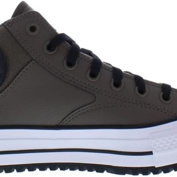 Converse Unisex Chuck Taylor All Star Malden Street Sneaker Boot- Lace up Closure Style - Engine Smoke/Black Brown