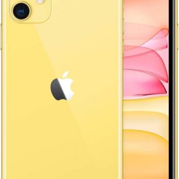 Apple iPhone 11, 256GB, Yellow - Unlocked (Renewed Premium)