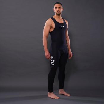 GILL Mens Zentherm 2.0 Long John Wetsuit - 3mm Stretch Neoprene for All Water Sports Sailing Paddle Board Swimming SUP