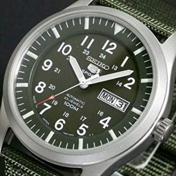 SEIKO 5 (Seiko import) Automatic Watch SNZG09J1 imports