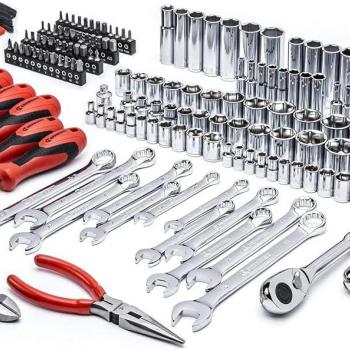 Crescent 180 Piece Professional Tool Set in Tool Storage Case - CTK180