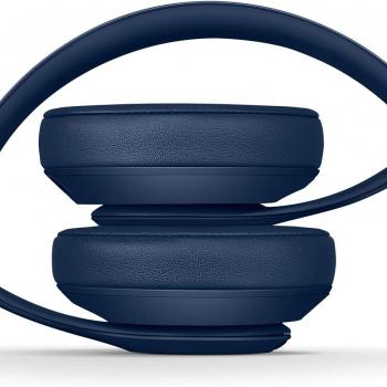 Beats Studio3 Wireless Noise Cancelling Over-Ear Headphones - Apple W1 Headphone Chip, Class 1 Bluetooth, 22 Hours of Listening Time, Built-in Microphone - Blue