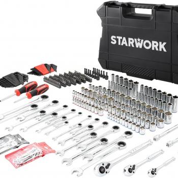 TRUE MECHANIC™ 303-Piece Mechanics Tool Set and Socket Set, Professional, SAE/Metric