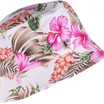 BYOS Unisex Trendy Reversible Lightweight Printed Bucket Hat Packable Outdoor