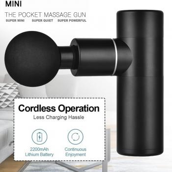 Mini Massage Gun,Deep Tissue Percussion Muscle Massage Gun for Athletes,Super Quiet Portable Electric Sport Massager,Mini Gifts for Men/Women