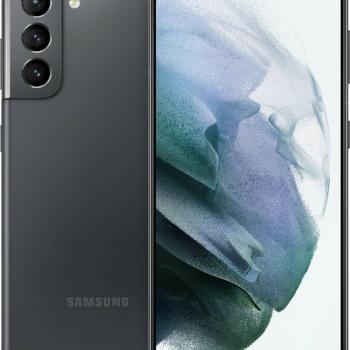 Samsung Electronics Galaxy S21 5G | Factory Unlocked Android Cell Phone | US Version Smartphone | Pro-Grade Camera, 8K Video, 64MP High Res | 128GB, Phantom Gray (SM-G991UZAAXAA)