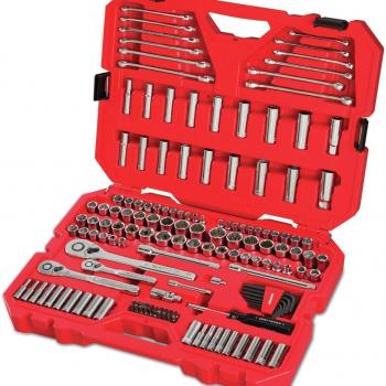 CRAFTSMAN Mechanics Tool Set, SAE/Metric, 159Piece (CMMT12025)