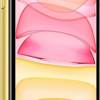 Apple iPhone 11, 256GB, Yellow - Unlocked (Renewed Premium)