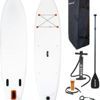 Wavex Inflatable Stand Up Paddle Board | Premium Paddleboard Accessories | Multiple Sizes: 10'6, 11', 11.6'