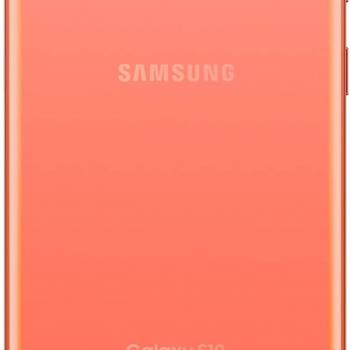 Samsung Galaxy S10 Factory Unlocked Android Cell Phone | US Version | 512GB of Storage | Fingerprint ID and Facial Recognition | Long-Lasting Battery | U.S. Warranty | Flamingo Pink