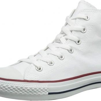 Converse White High Top All Stars for Women and Men - Classic White Shoes for Women and Men | Timeless All Stars Design | High Top Shoes for Men and Women