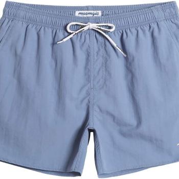 maamgic Mens Swim Trunks 5" with Mesh Lining Quick Dry Bathing Suits for Men Swim Shorts Swimwear