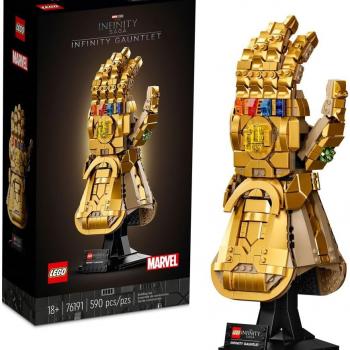 LEGO Marvel Infinity Gauntlet Set 76191 Collectible Thanos Glove with Infinity Stones, Building Set, Avengers Gift Idea for Adults and Teens, Model Kits for Decoration and Display