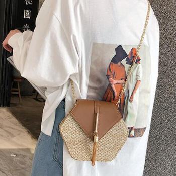 Crossbody Bags for Women Straw Beach Bag Hobo Bag Satchel Bag Tote Handbags Cute Straw Travel Bag Crossbody Bag 2024