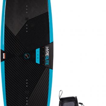 Hyperlite State 2.0 Mens Wakeboard 130 W/Remix Bindings Black/Blue (7-10.5)