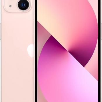 Apple iPhone 13, 128GB, Pink - Unlocked (Renewed)