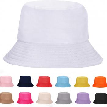 Rosoz 1 & 2 Pack Bucket Hat for Women Men Summer Travel Beach Sun Hat Outdoor Cap Unisex Bucket Hats