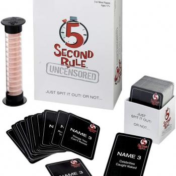 5 Second Rule Uncensored - Fun Card Game for Game Night with Friends - for Ages 17 and Up