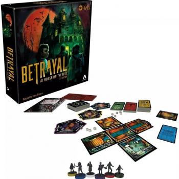 Avalon Hill Hasbro Gaming Betrayal at The House on The Hill 3rd Edition Cooperative Board Game,Ages 12 and Up,3-6 Players,50 Chilling Scenarios