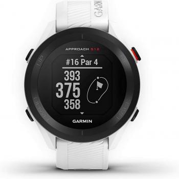 Garmin Approach S12, Easy-to-Use GPS Golf Watch, 42k+ Preloaded Courses, White, 010-02472-02