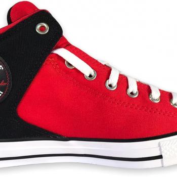 Converse Mens Chuck Taylor All Star High Street Space Explorer Sneaker, Red/Black/White, 11.5