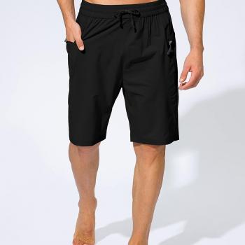 Men's Swim Trunks Quick Dry Board Shorts with Zipper Pockets Beach Shorts Bathing Suits for Men - No Mesh Liner