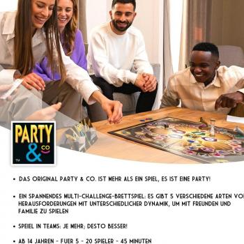 Jumbo - Party & Co. Original 30th Anniversary Party - Board Game, from 3 to 20 Players, from 14 Years, Game in German