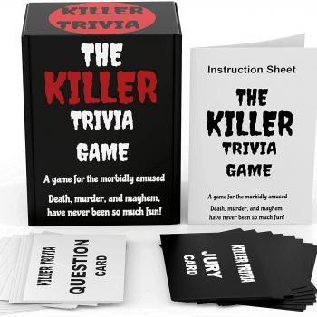 Killer Trivia Game - The Best Murder Mystery Party Game Plus Clue Me in! The Best Word Game for Your Family Game Night.