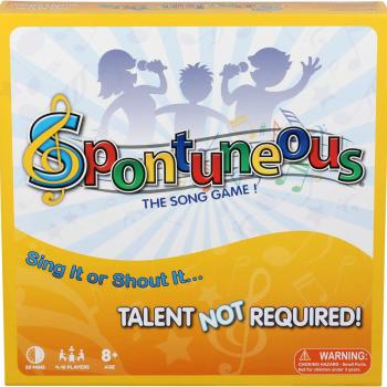 Spontuneous - The Song Game - Sing It or Shout It - Talent NOT Required - Family Party Board Game…