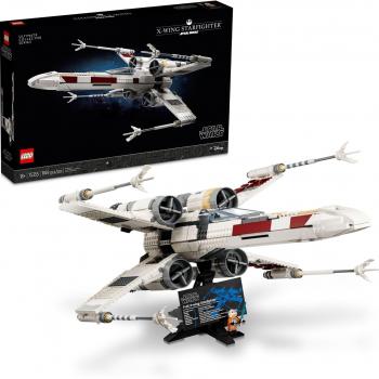 LEGO Star Wars Ultimate Collector Series X-Wing Starfighter Building Set for Adults, Star Wars Collectible for Build and Display with Luke Skywalker Minifigure, Fun Gift Idea for Star Wars Fans, 75355