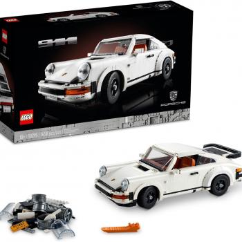 LEGO Icons Porsche 911 10295 Building Set, Collectible Turbo Targa, 2in1 Porsche Race Car Model Kit for Adults and Teens to Build, Gift Idea