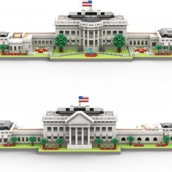 SEMKY Micro Mini Blocks White House Famous Landmark Model Set,(3000Pieces) -Building and Architecture Toys Gifts for Kid and Adult