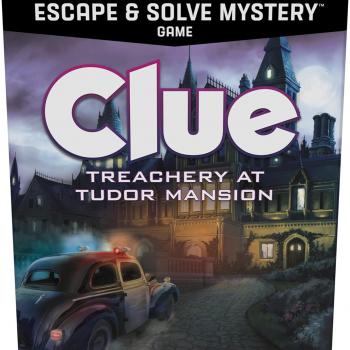 Clue Board Game Treachery at Tudor Mansion, Escape Room Game, Cooperative Family Murder Mystery Games, Ages 10 and up, 1-6 Players