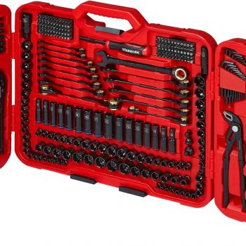 TRUE MECHANIC™ 312-Piece Mechanics Tool Set and Socket Set, Professional, SAE/Metric