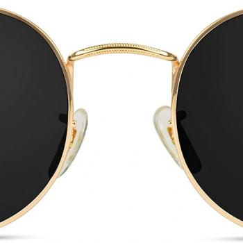 WearMe Pro - Reflective Lens Round Trendy Sunglasses