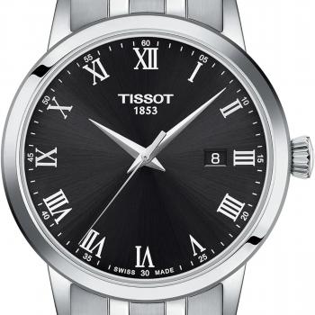 Tissot Mens Classic Dream Stainless Steel Dress Watch