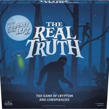 Goliath The Last Podcast on The Left Presents: The Real Truth - Strategy Game of World Conspiracy Theories and Mysteries with Over 300 Components - Ages 14 and Up, 2-5 Players