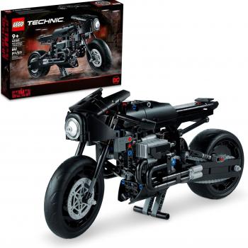 LEGO Technic The Batman – BATCYCLE Set 42155, Collectible Toy Motorcycle, Scale Model Building Kit of The Iconic Super Hero Bike from 2022 Movie