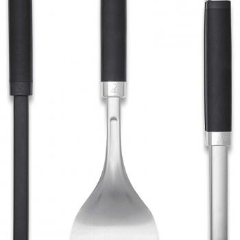 Weber Precision 3-Piece Grilling Tool Set, Stainless Steel