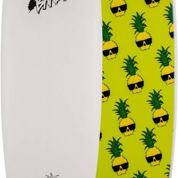 Wave Bandit Ben Gravy Pro EZ Rider Surfboard, White, 7'0 (WB70-BG)