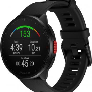 Polar Pacer - GPS Running Watch - High-Speed Processor - Ultra-Light - Bright Display - Grip Buttons