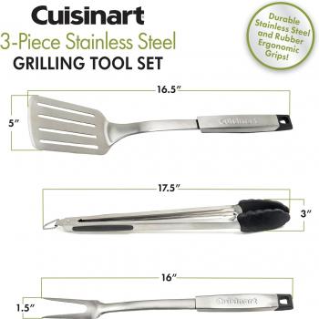 Cuisinart CGS-5020 BBQ Tool Aluminum Carrying Case, Deluxe Grill Set, 20-Piece