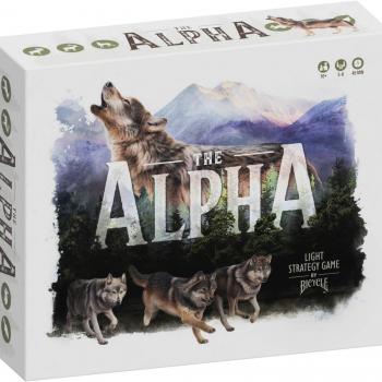 Bicycle The Alpha - A Light Strategy Game for Adults and Family Ages 10 and Up,Grey