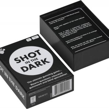 Shot in the Dark - Moose Games - The Ultimate Unorthodox Quiz Game, Multicolor, 91022