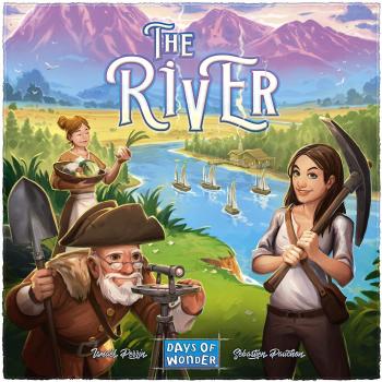 The River Board Game - A New Frontier in Worker Placement Strategy! Fun Family Game for Kids & Adults, Ages 8+, 2-4 Players, 30-45 Min Playtime, Made by Days of Wonder