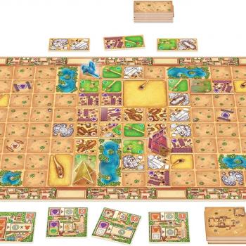 Fertility Board Game | Ancient Egyptian Civilization Building Game | Strategy Board Game for Adults and Kids | Ages 10+ | 2-4 Players | Average Playtime 45 Minutes | Made by Catch Up Games