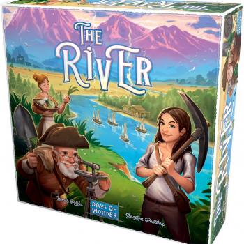 The River Board Game - A New Frontier in Worker Placement Strategy! Fun Family Game for Kids & Adults, Ages 8+, 2-4 Players, 30-45 Min Playtime, Made by Days of Wonder