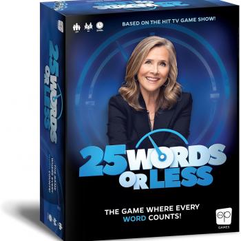 USAOPOLY 25 Words or Less | Fast-Paced Word/Friends & Family Board Game | Based on Popular TV Game Show with Meredith Vieira