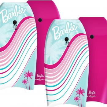 Barbie™ Signature 36in Bodyboard by Wavestorm 2-Pack | Graphic top Deck with high Density Slick Bottom | for Kids and Adults |Foam Construction with Accessories | Basic Leash Included